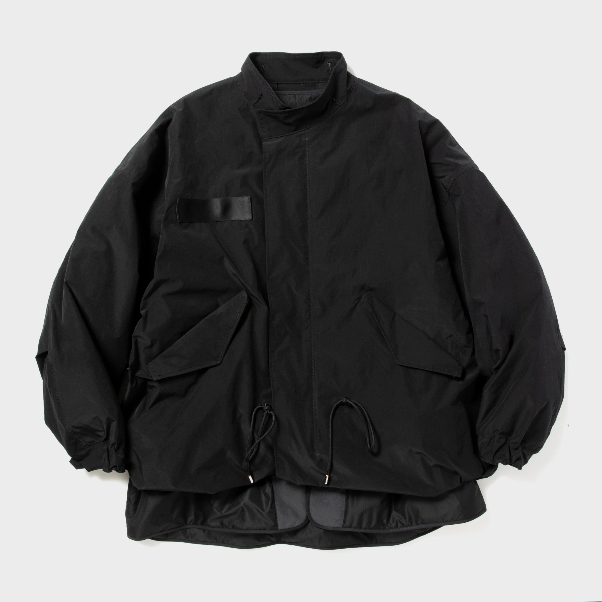 Memory Gabardine Field Parka / Charcoal | meanswhile