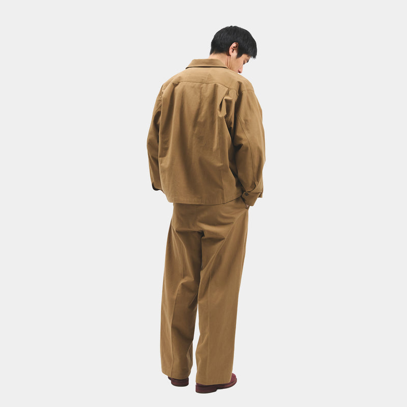 Dress Chino Coverall(Beige)/MW-JKT25204