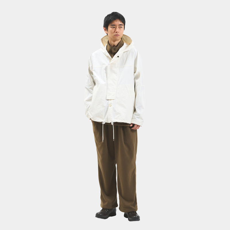 Neutral Hooded Blouson (Off White)/MW-SH25205