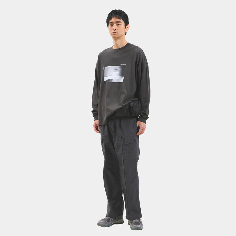 Nylon Easy Cargo Slacks(Off Black)/MW-PT25201