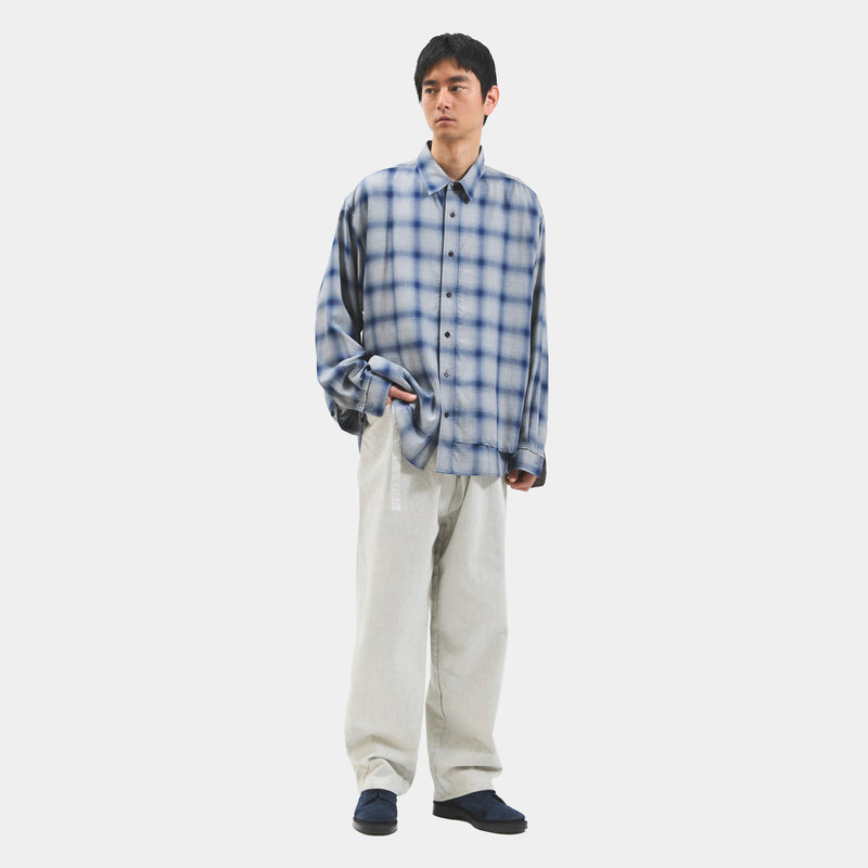 Fade Denim Wrap PT “Flare”(Off Black)/MW-PT25206