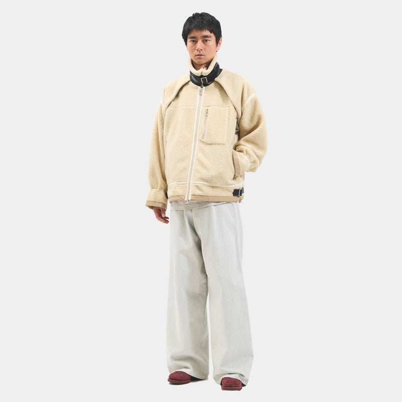 Retro Fleece B3（米色）/MW-JKT25212