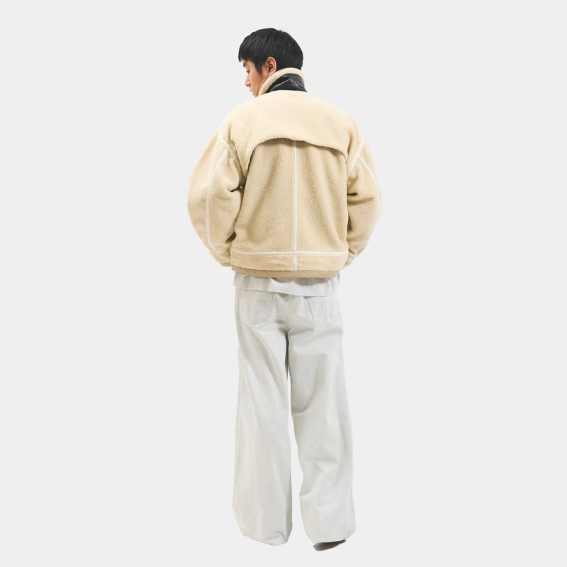 Retro Fleece B3（米色）/MW-JKT25212