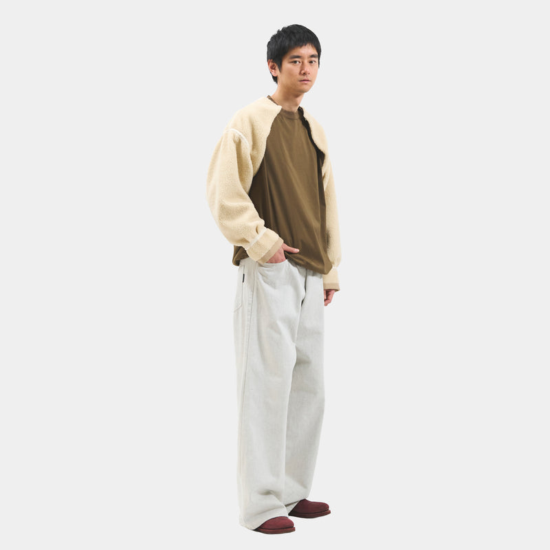 레트로 양털 B3 (Off Black)/MW-JKT25212