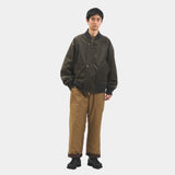 나일론 X 비버 가역성 MA1 (Off Black)/MW-JKT25213