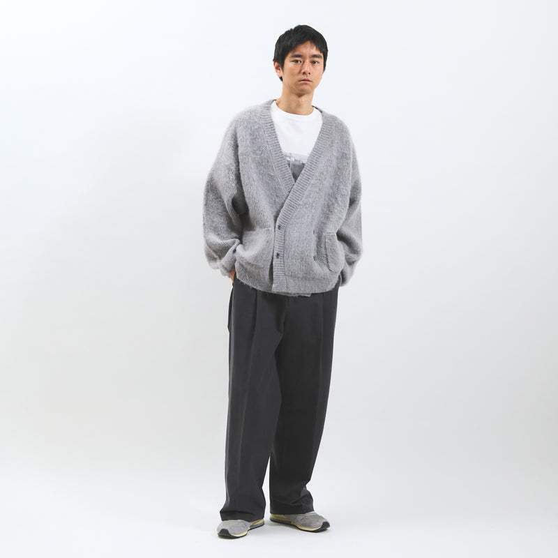 Charcoal High-Waist Slacks (Charcoal)/MW-PT25202 드레스