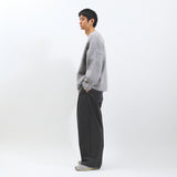 Charcoal High-Waist Slacks (Charcoal)/MW-PT25202 드레스