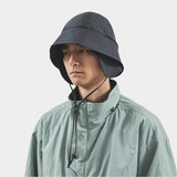 Detachable Ear Muff Sailor Hat(Charcoal) / MW-HT24202