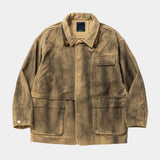 Temporal Fold Fireman Coat(Beige)/MW-JKT26208