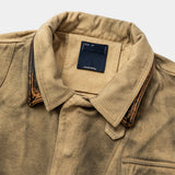 Temporal Fold Fireman Coat(Beige)/MW-JKT26208
