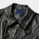 Anonymous Leather Work JKT(OFF BLACK)/MW-JKT26201