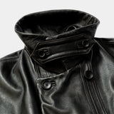 Anonymous Leather Work JKT(OFF BLACK)/MW-JKT26201