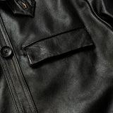 Anonymous Leather Work JKT(OFF BLACK)/MW-JKT26201