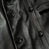 Anonymous Leather Work JKT(OFF BLACK)/MW-JKT26201