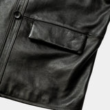 Anonymous Leather Work JKT(OFF BLACK)/MW-JKT26201