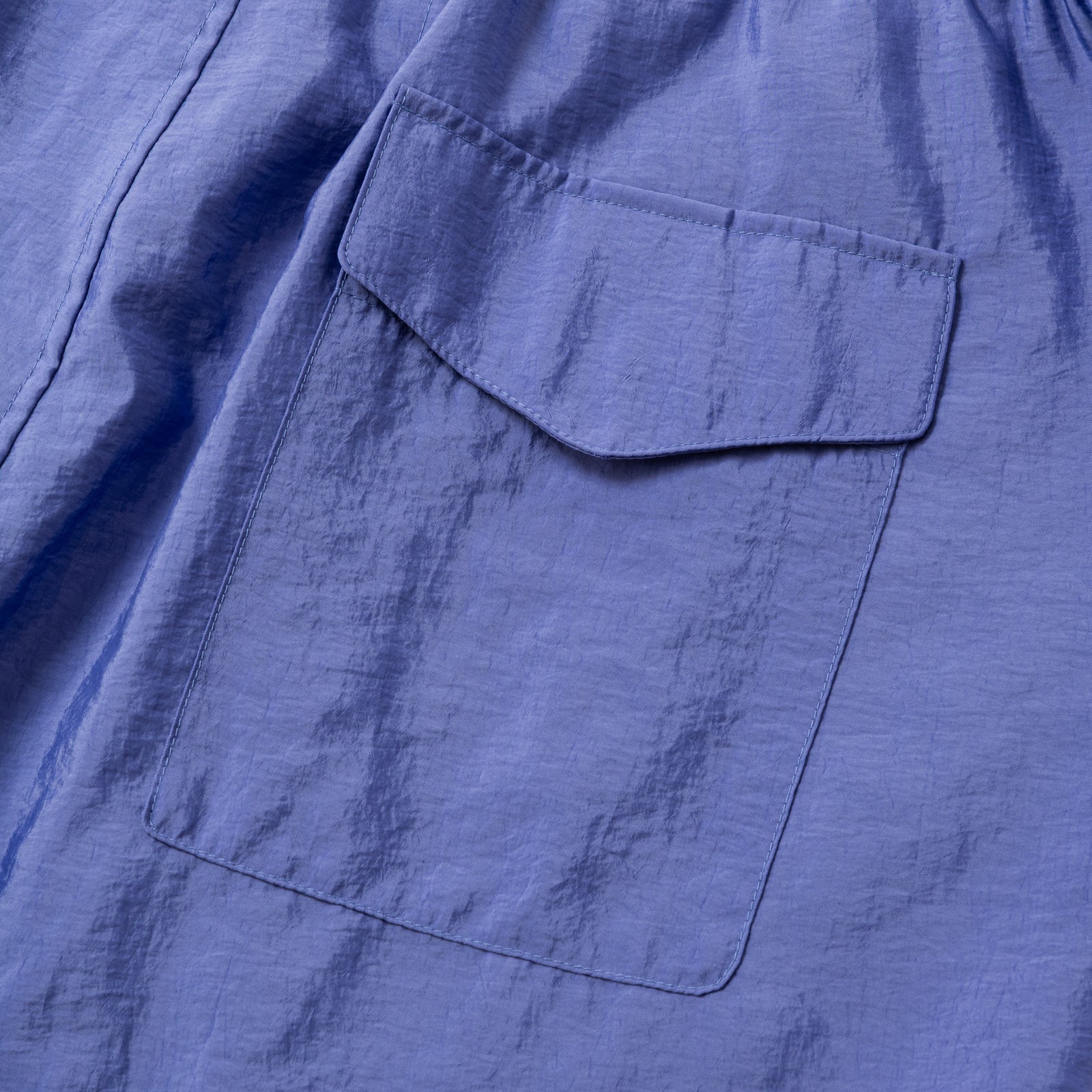 Waft Nylon Easy Slacks(BLUE)/MW-PT26202 – meanswhile 公式