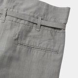 Cotton Wool Wrap Trousers(GREY)/MW-PT26205