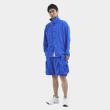 Nylon Luggage Cargo Shorts(Cobalt Blue)/MW-PT25113