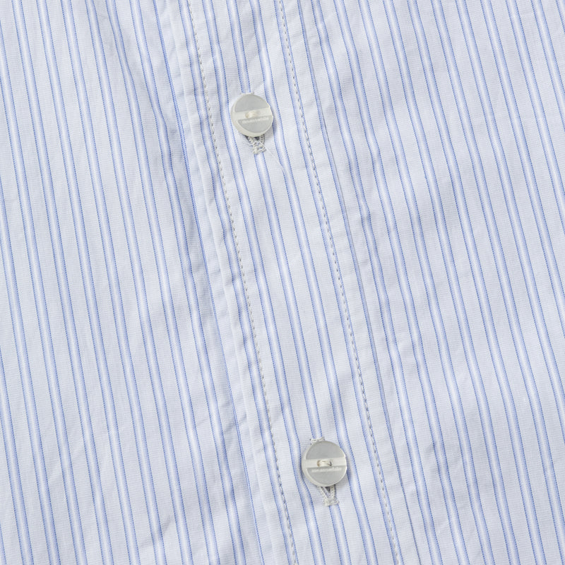 Imperial Poplin Side Slit L/S SH(SAX STRIPE)/MW-SH26202