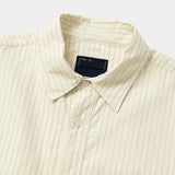 Imperial Poplin Side Slit L/S SH(NATURAL STRIPE)/MW-SH26202