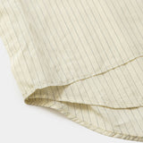Imperial Poplin Side Slit L/S SH(NATURAL STRIPE)/MW-SH26202