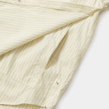 Imperial Poplin Side Slit L/S SH(NATURAL STRIPE)/MW-SH26202