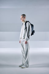 meanswhile × objcts.io Dyneema® Leather Daypack "Common"(BLACK)/MW-AC26101