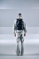 meanswhile × objcts.io Dyneema® Leather Daypack "Common"(BLACK)/MW-AC26101