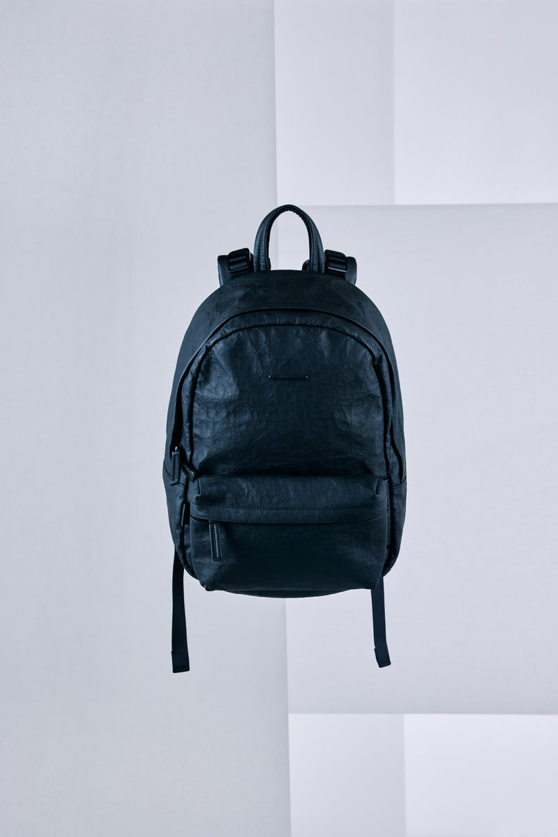 meanswhile × objcts.io Dyneema® Leather Daypack "Common"(BLACK)/MW-AC26101