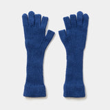 Cotton Cupra Knit Arm Warmer (Blue) /MW-AC26215