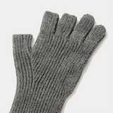 Cotton Cupra Knit Arm Warmer (Charcoal) /MW-AC26215