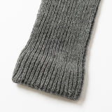 Cotton Cupra Knit Arm Warmer (Charcoal) /MW-AC26215