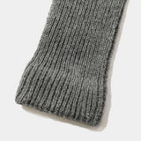 Cotton Cupra Knit Arm Warmer (Charcoal) /MW-AC26215