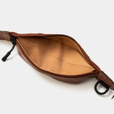 Leather Minimal Body Bag(BROWN)/MW-AC26203