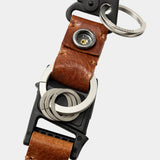 Leather Utility Key Ring(BROWN)/MW-AC26202