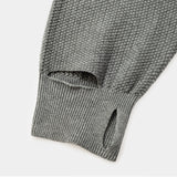 Cotton Cupra Knit Balaclava Hoodie(Charcoal)/MW-KT26202