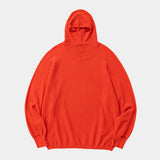Cotton Cupra Knit Balaclava Hoodie(Red)/MW-KT26202