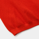 Cotton Cupra Knit Balaclava Hoodie(Red)/MW-KT26202