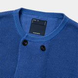 Cotton Cupra Knit Cardigan(Blue)/MW-KT26201