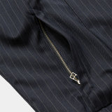 Merino Wool Stand Collar Blouson(NAVY STRIPE)MW-JKT26202