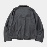 Merino Wool Stand Collar Blouson(GREY STRIPE)MW-JKT26202