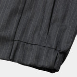 Merino Wool Stand Collar Blouson(GREY STRIPE)MW-JKT26202