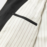 Merino Wool Stand Collar Blouson(OFF BLACK)MW-JKT26202