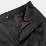 Merino Wool High-waist Slacks(OFF BLACK)/MW-PT26201