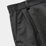Merino Wool High-waist Slacks(OFF BLACK)/MW-PT26201