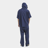 Breathable Side Slit S/S SH(Navy)/MW-SH25107