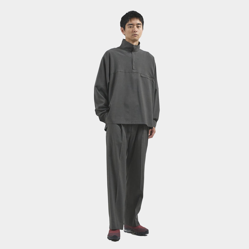 Adjustable Basic Slacks(Charcoal)/MW-PT25106