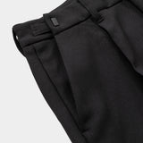 Side Zip Polyester Slacks(Off Black)/MW-PT23203