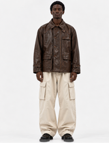 Anonymous Leather Work JKT(D.BROWN)/MW-JKT26201