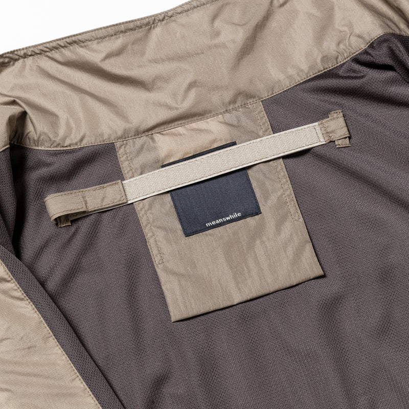 Air Circulation System Wind Vest (Greige)/MW-JKT25109